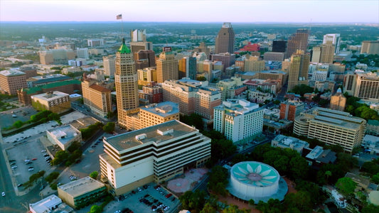 San Antonio, Texas Drone Footage 910