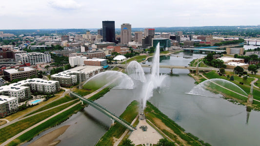 Dayton, Ohio Drone Footage 010