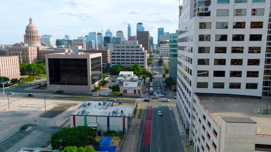 Austin, Texas Drone Footage 541
