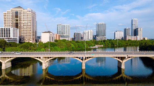 Austin, Texas Drone Footage 566