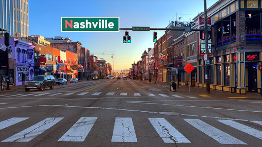 Nashville, Tennessee Driving Video- 2022