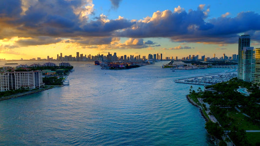 Miami Drone Footage 5K 829