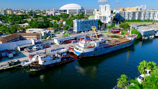 Miami Drone Footage 5K 0766