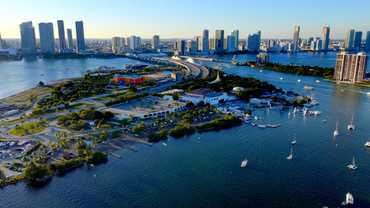 Miami Drone Footage 5K 067