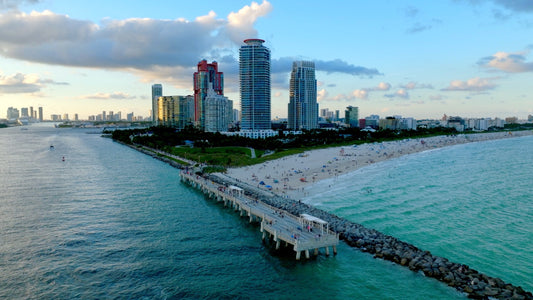 Miami Drone Footage 5K 0827