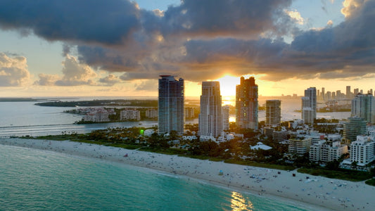 Miami Drone Footage 5K 0838