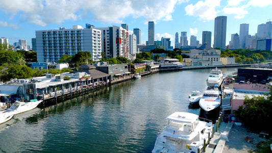 Miami Drone Footage 5K 0774