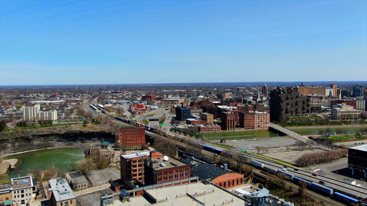 Rochester, New York Drone Footage 4K 039