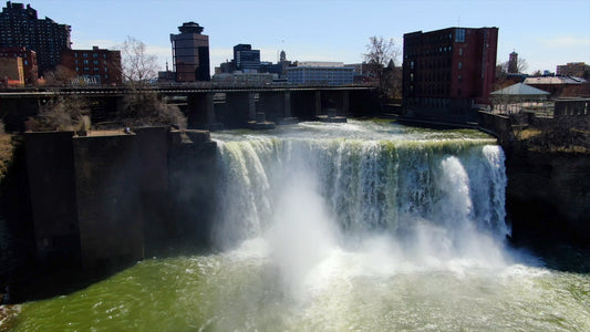 Rochester, New York Drone Footage 4K 044