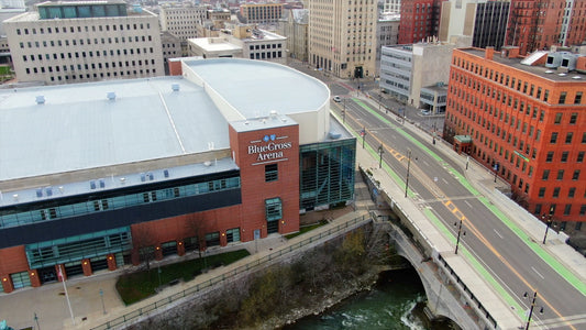 Rochester, New York Drone Footage 4K 075