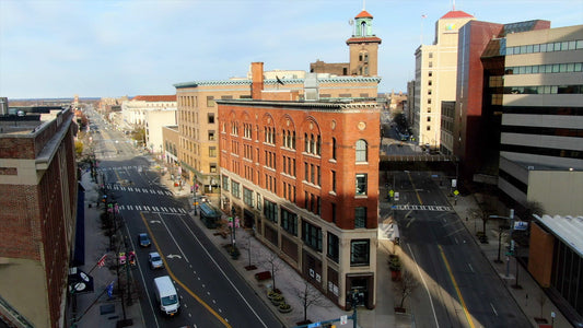 Rochester, New York Drone Footage 4K 077