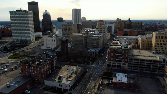 Rochester, New York Drone Footage 4K 080
