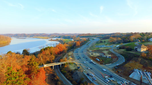 Knoxville Drone Footage 5K 569