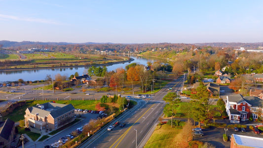 Knoxville Drone Footage 5K 578