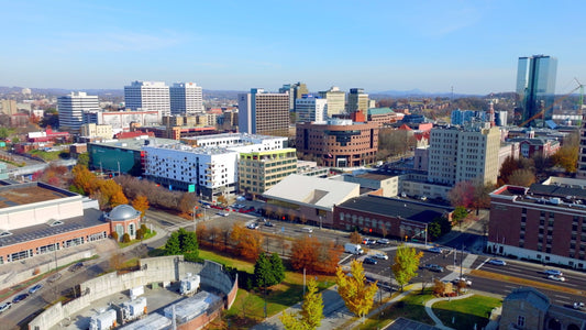Knoxville Drone Footage 5K 650