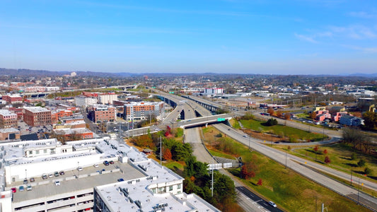 Knoxville Drone Footage 5K 658