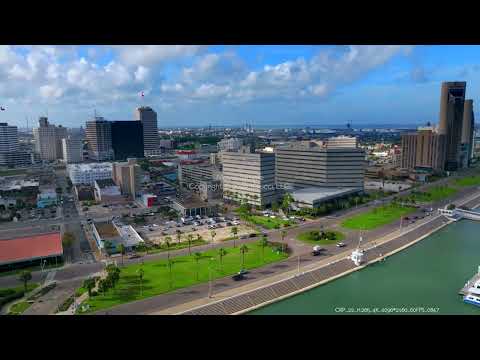 Corpus Christi, Texas Drone Footage 4K 0847