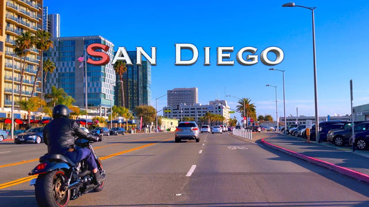 San Diego, California Driving Video